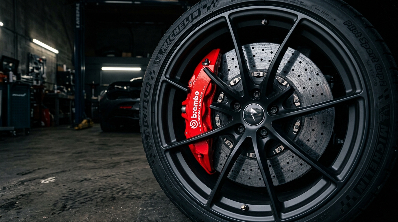 High-Performance Suspension & Braking System